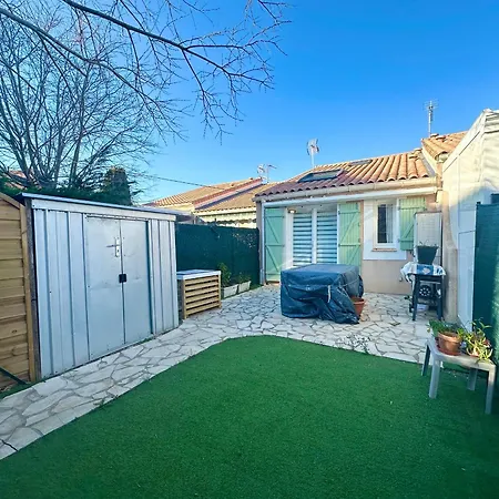 Pavillon 5 Pers Avec Piscine, Parking Et Jardin à - Fr-1-781-74 Casa de Férias Valras-Plage